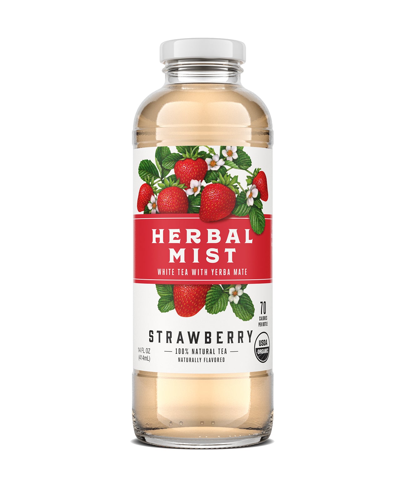 Strawberry White Tea & Yerba Mate (12-Pack)